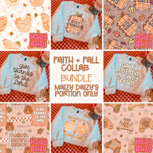 FAITH & FALL COLLAB- MAIZY DAIZY’S PORTION ONLY!!