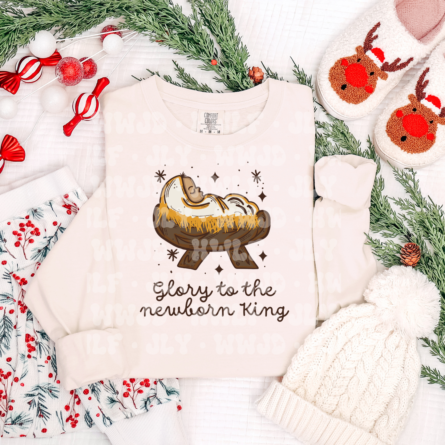 Glory to the newborn King