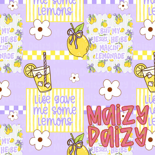 Purple/yellow LIMITED LEMONADE